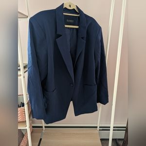 NWT Navy Marine Blue Blazer from Eloquii